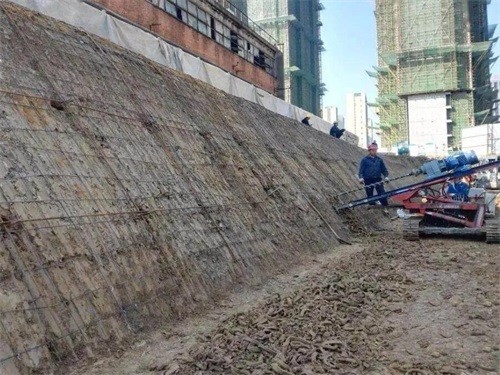 高昌建筑边坡支护